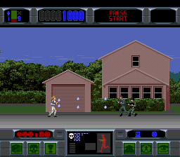 Lawnmower Man, The (USA) In game screenshot